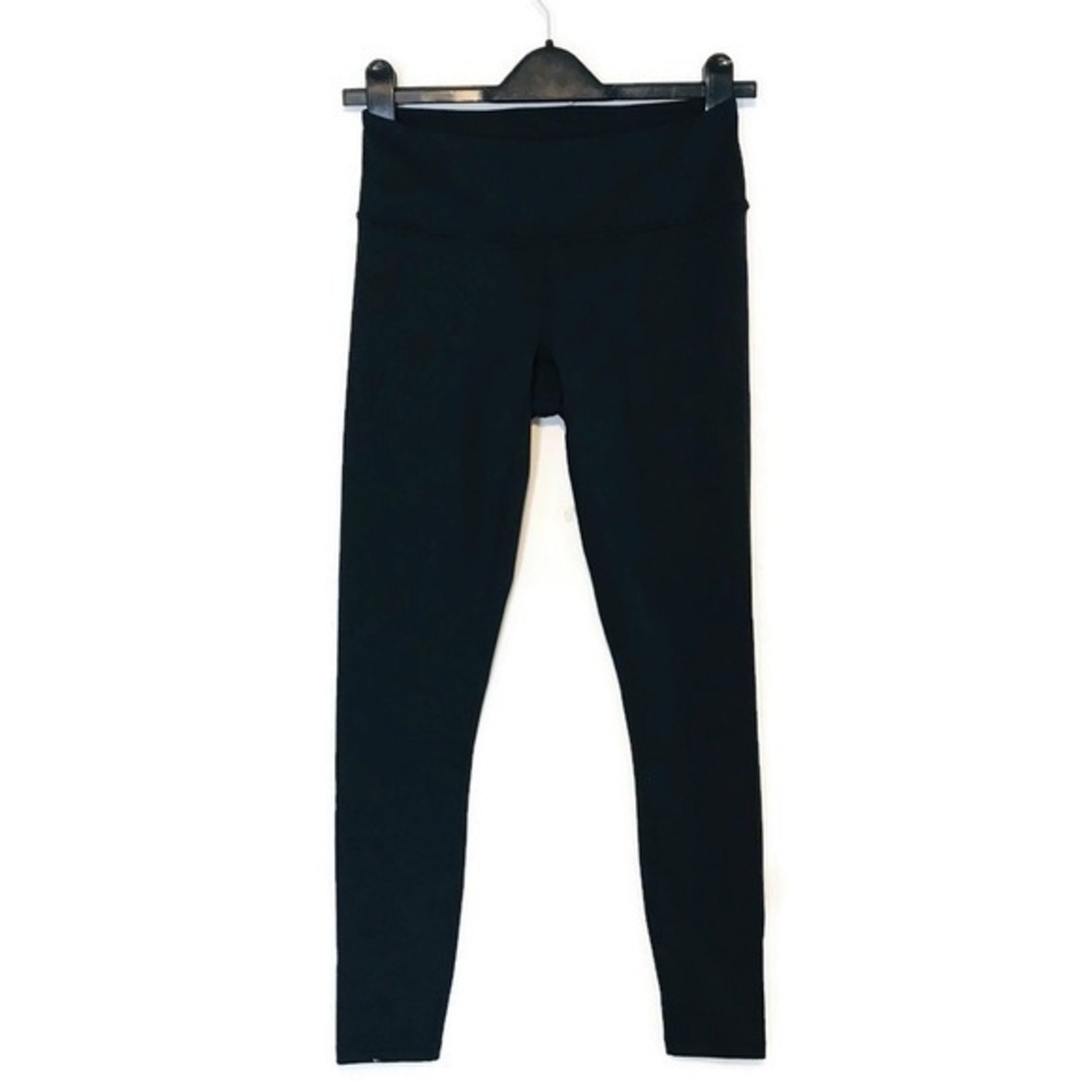 Prana Black Full Length Leggings Low Mid Rise Women’s size Small 4 6